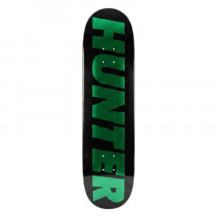 Дека для скейтборда Hunter Logo Green 8.25