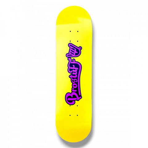 Дека для скейтборда BroStuff - Original Logo Yellow 8.125 Дека для скейтборда BroStuff - Original Logo Yellow 8.125