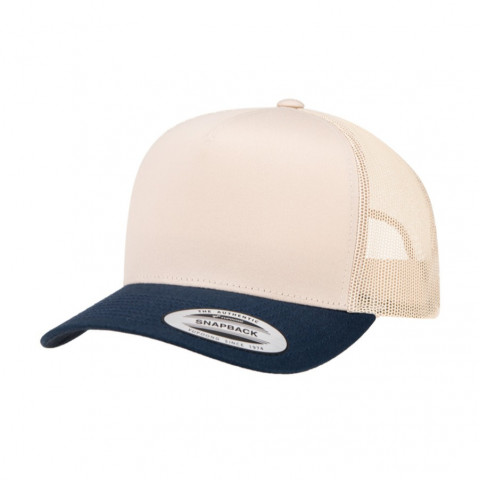 Кепка FlexFit 500MT - Beige/Navy