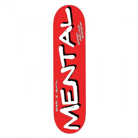 Дека для скейтборда Mental X Footwork Red 8.375