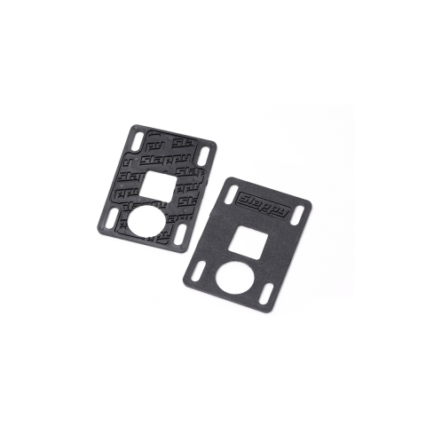 Подкладки для скейтборда Slappy Low Risers Black 3mm